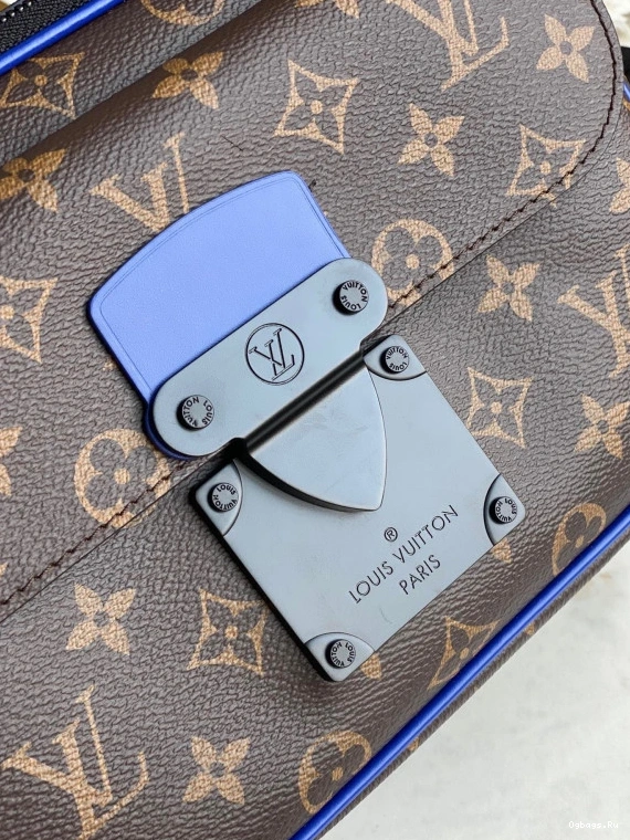 LOUIS S LOCK MESSENGER VUITTON 0801